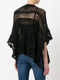 cut-out detail knitted top