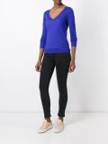 superfine v-neck sweater