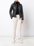 quilted zipped jacket