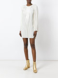 pleated dress