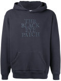 embroidered logo hoodie