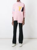 logo initials turtleneck sweater