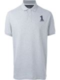 embroidered logo polo shirt