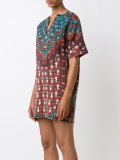 printed short dress