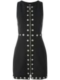 lion head studded dress