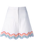 rainbow trim shorts