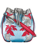 drawstring bucket bag