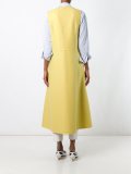 sleeveless A-line coat