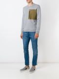 'Rockstud'拉链套头衫