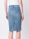 denim pencil skirt