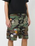 camouflage cargo shorts 