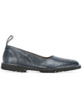 perforated detail ballerinas