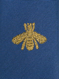 bee embroidered tie