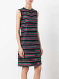 woven stripe shift dress 