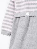 striped knitted dress