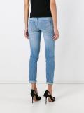 distressed skinny jeans