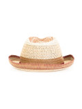 contrast straw hat
