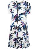 tropical print dress