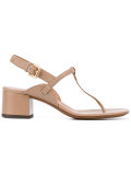 block heel thong sandals 