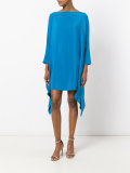 long sleeve flared dress