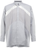 contrast panel shirt 