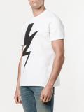 lightning bolt print t-shirt 