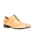 metallic Oxford shoes