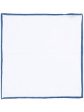 contrast trim pocket square 