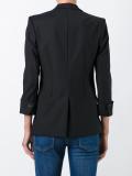 peaked lapel blazer