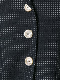 micro dot blazer