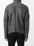 shearling bomber jacket