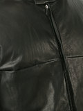 relaxed biker jacket