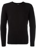 'Manual' crew neck jumper