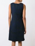 jacquard flared dress