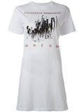 printed T-shirt dress
