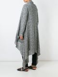'Valdina' oversize draped cardigan