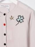 embroidered cardigan