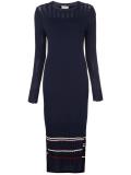knitted midi dress