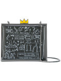 Basquiat glow in the dark手拿包