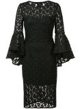 lace trim dress