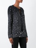 star print blouse