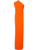 single shoulder maxi dress
