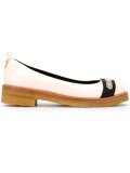 chain-trimmed loafers