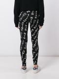 all-over printed leggings