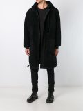 抽绳派克大衣