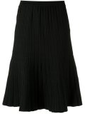 knit flared skirt