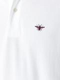 contrast detail polo shirt