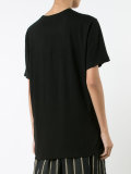 embroidered bars T-shirt 