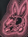 bunny print T-shirt