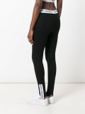 logo trim leggings